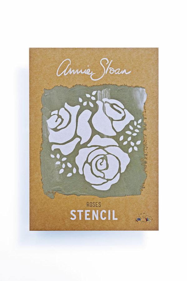 Stencil Roses A4