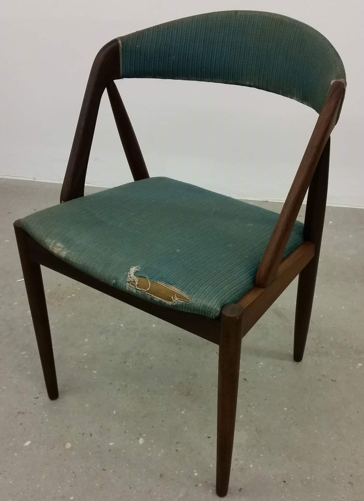 renovering af gammel stol